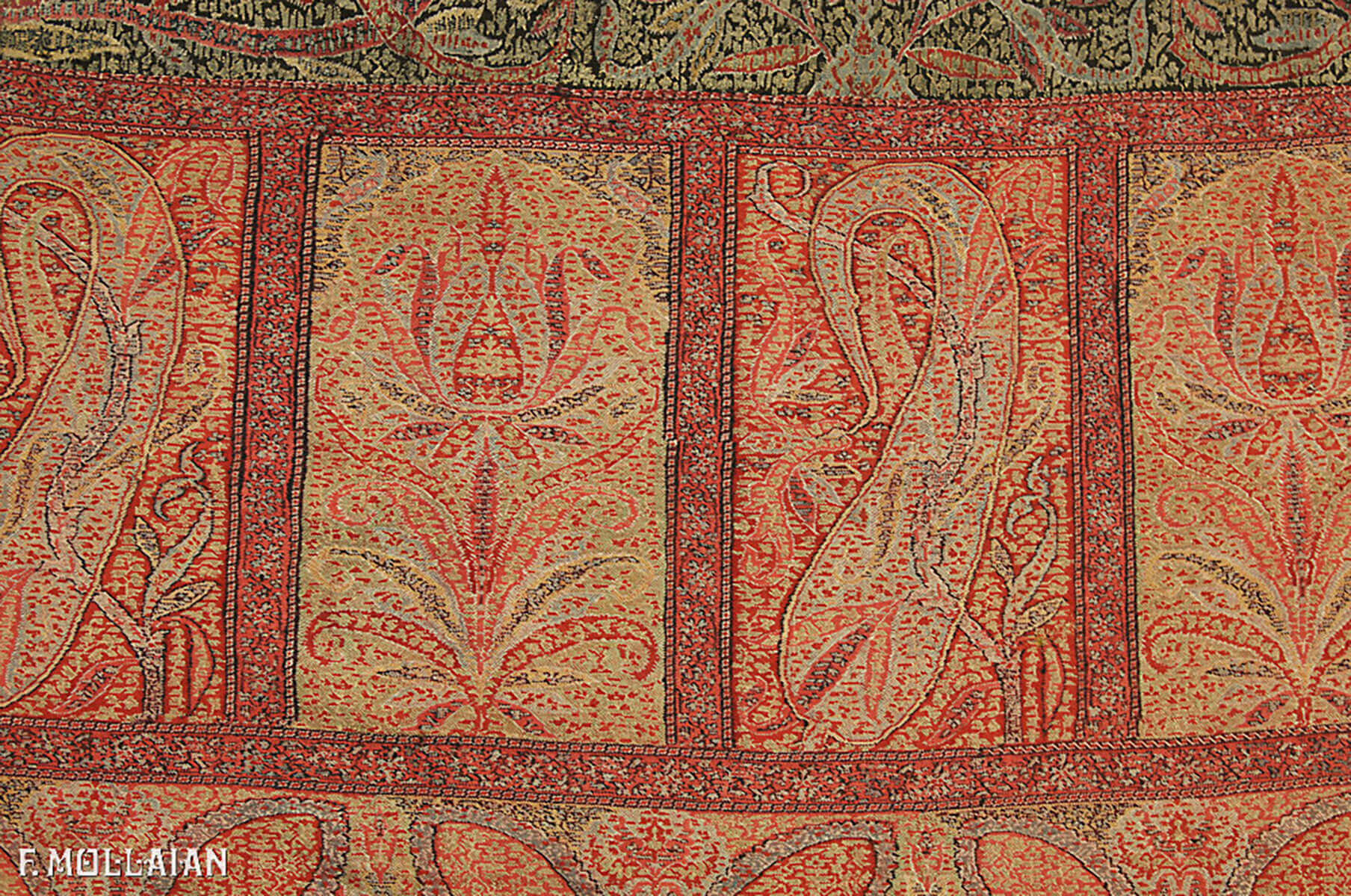 Antique Indian Kashmir Shawl (Textile) n°:13258101